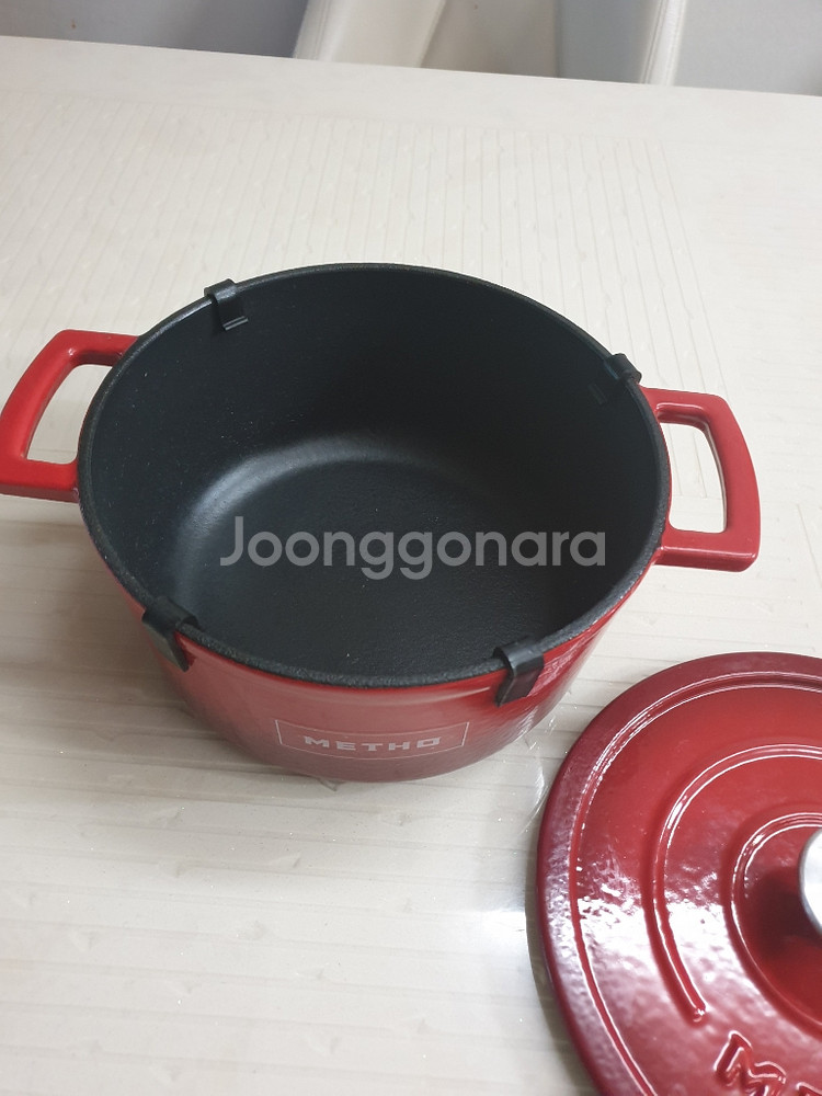 해피콜 무쇠냄비 --3