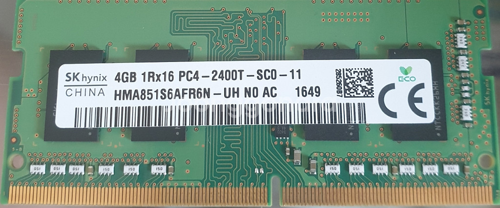 노트북램 ddr4 4g (삼성 2400mhz)--1