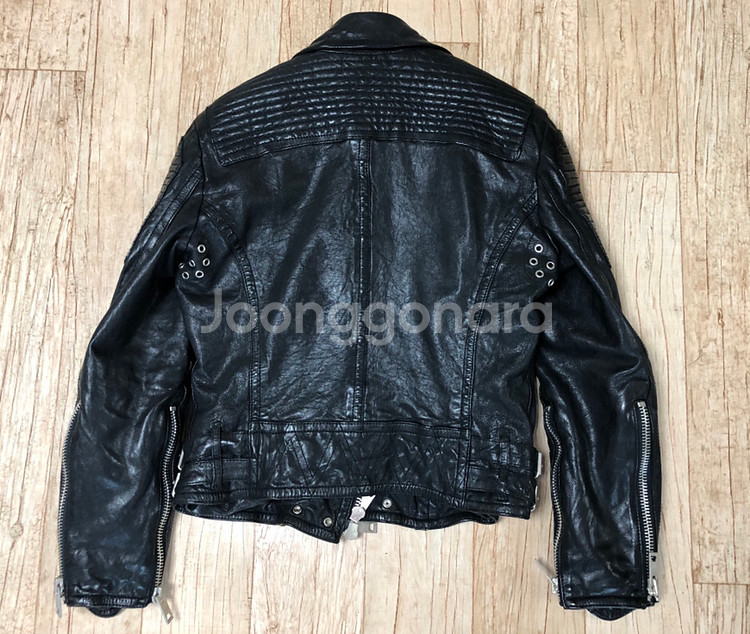 버버리 프로섬 양가죽 라이더 자켓--1