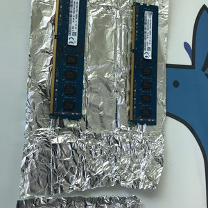 ddr3 4g 양면 두장 판매합니다.