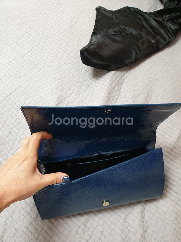 정품 ysl 클러치 생로랑--3