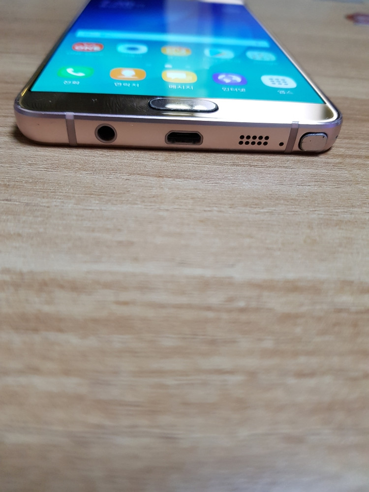 ●신촌 갤럭시노트5 64기가 핑크골드 정상해지 공기계●--4