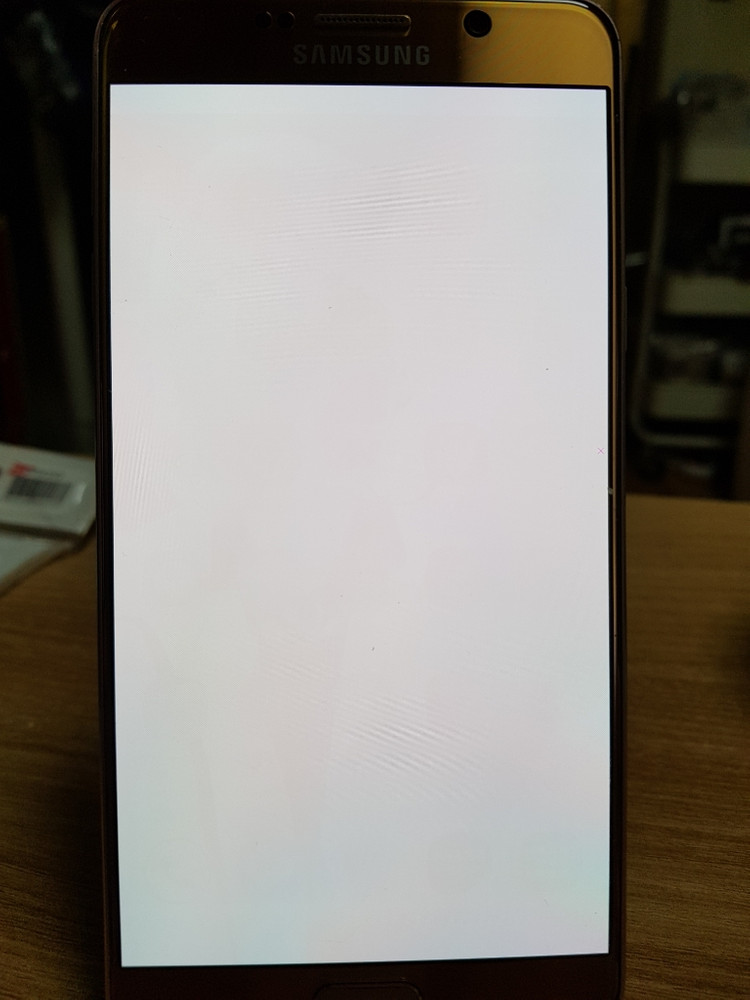 ●신촌 갤럭시노트5 64기가 핑크골드 정상해지 공기계●--9