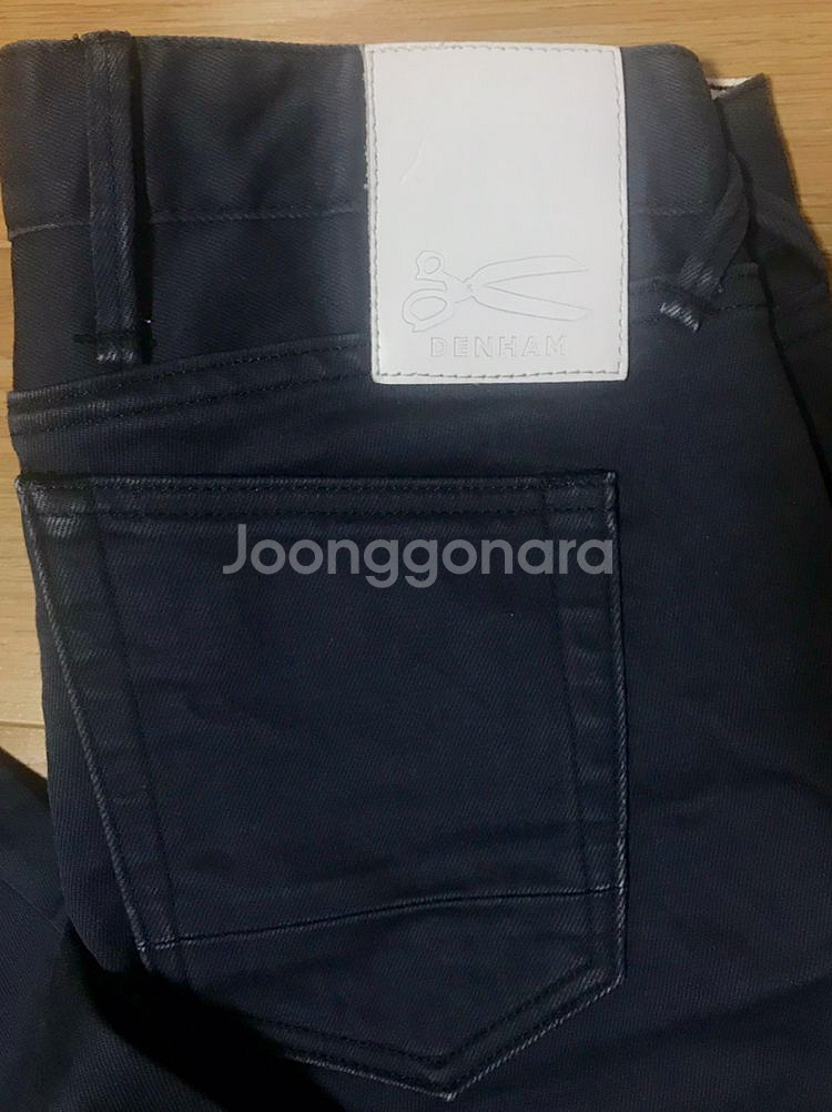 데넘 댄험 Denham 슬림핏 치노팬츠 네이비--1