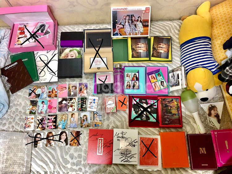 마마무 굿즈 --0