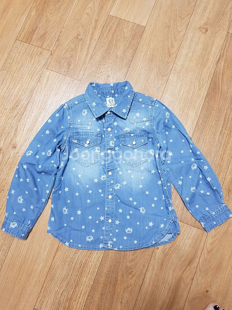 알로봇키즈 청남방 120사이즈 팝니다--0