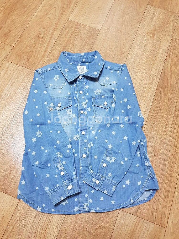 알로봇키즈 청남방 120사이즈 팝니다--1