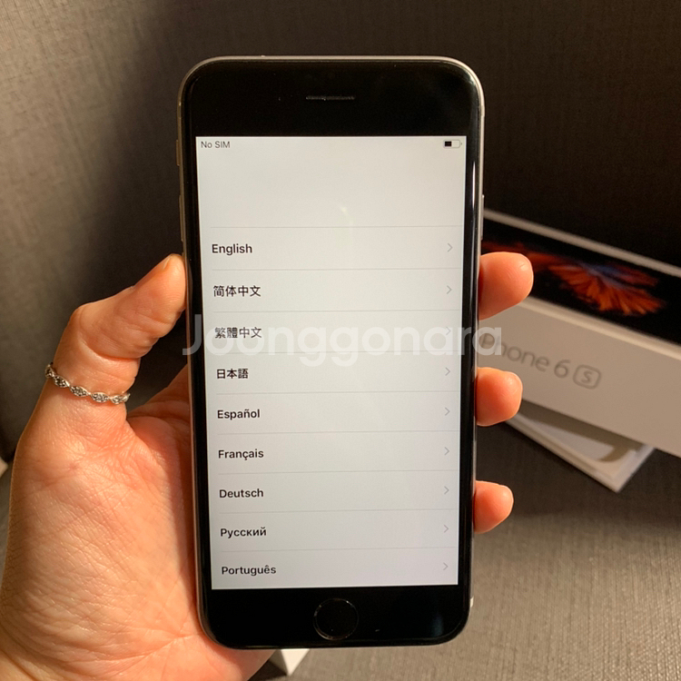 아이폰6S/64GB/블루투스X--1