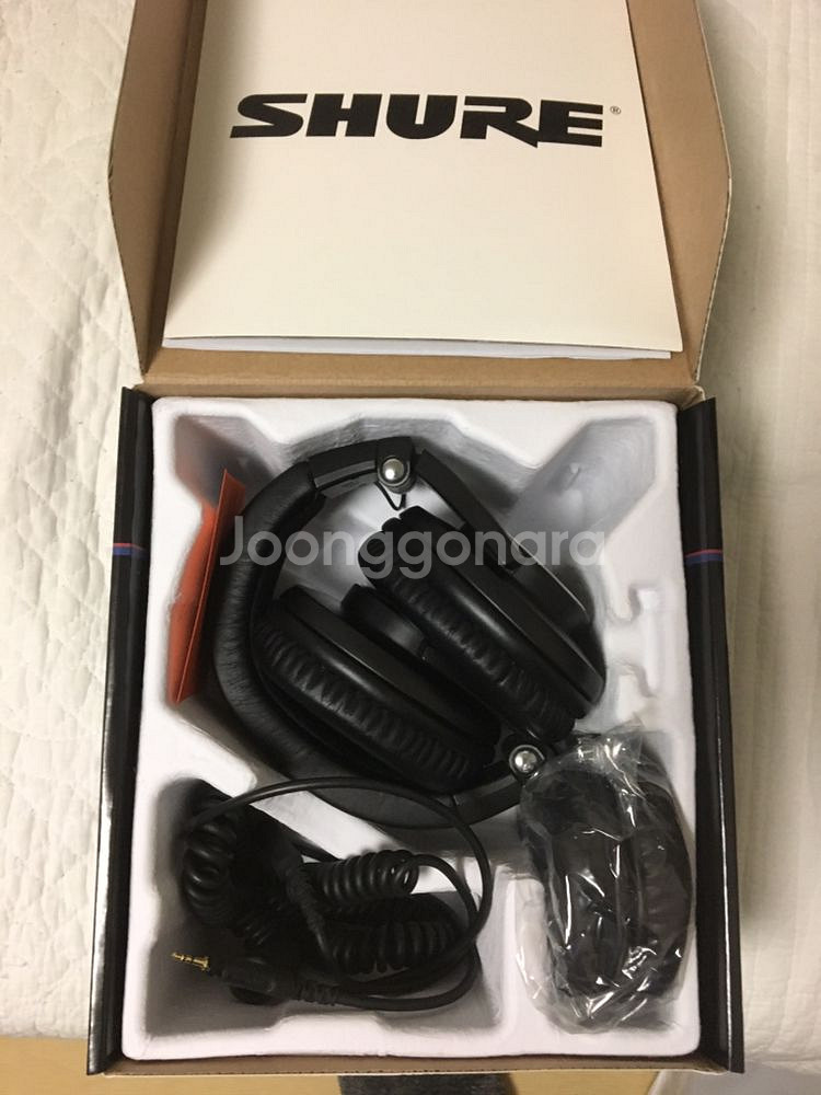 Shure SHR840 헤드폰--3