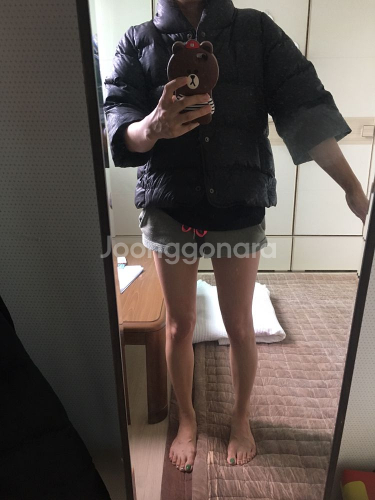 (봄맞이할인)아이더 거위털 숏패딩--6