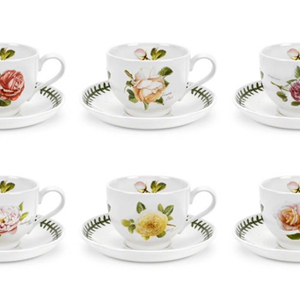 (미개봉) 초급매! 포트메리온 보타닉로즈 찻잔 6인세트