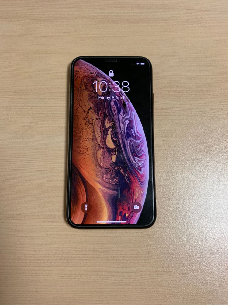 아이폰XS 골드 64기가 후면파손 65만 (탈옥가능)--3