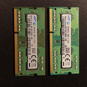 삼성 램 DDR3 4G PC3L-12800S 1개