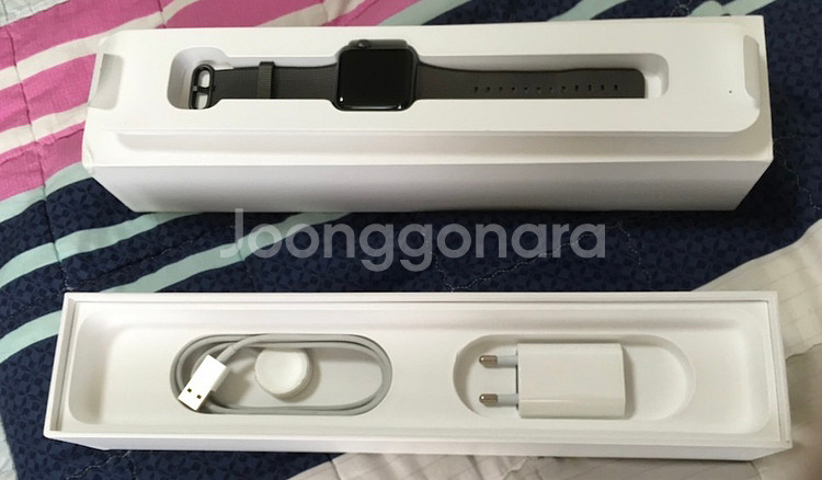 애플워치 2세대 38mm 스페이스 그래이--3
