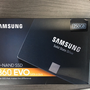 삼성 860 EVO SSD카드 250GB노트북용 팝니다