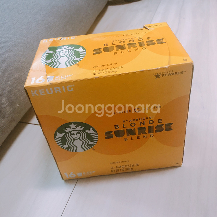 스타벅스 한정판 큐리그 k-cup 캡슐커피 16개 판매--1