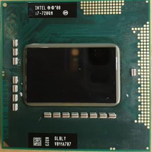 노트북 CPU I7-720QM  1세대 CPU