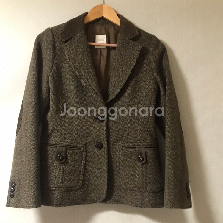 BCBG 해리스트위드 자켓--0