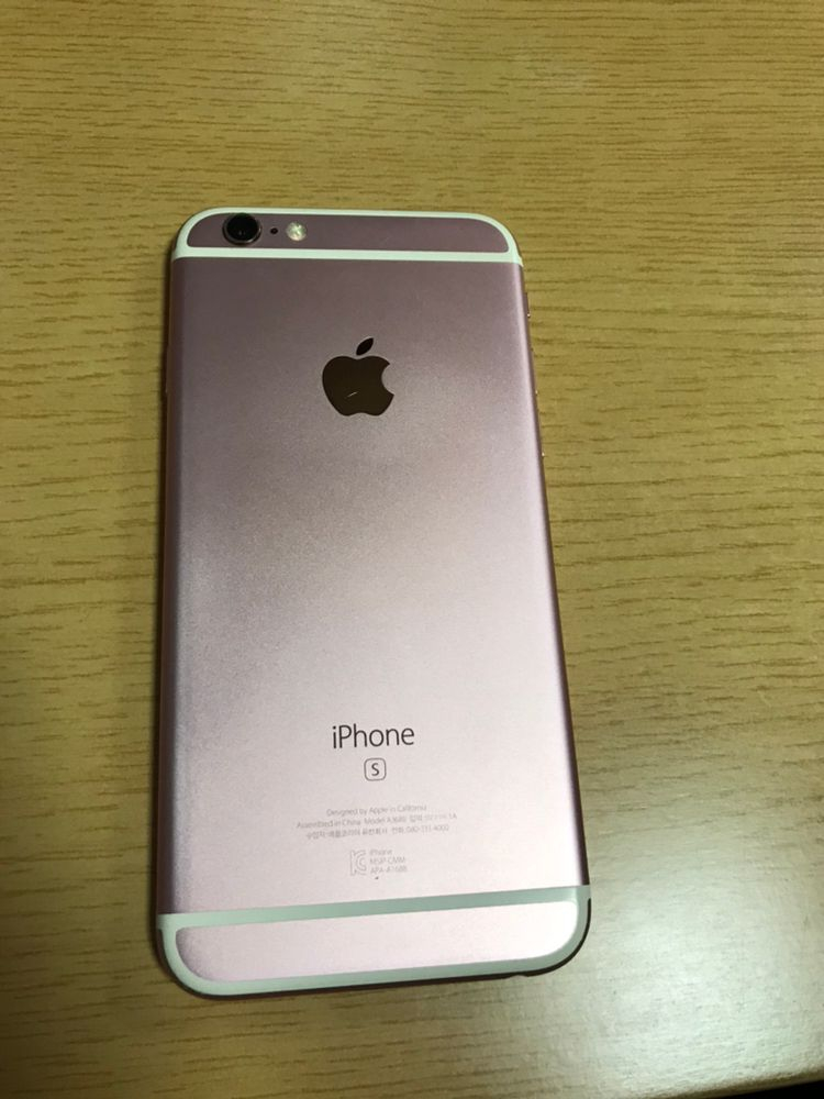 아이폰 6s 64기가 로즈골드 팝니다!!--1
