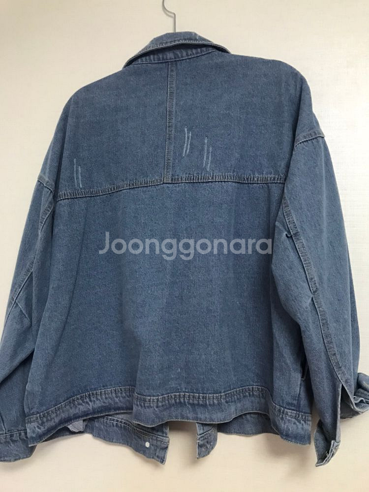 청자켓 연청 오버핏--2