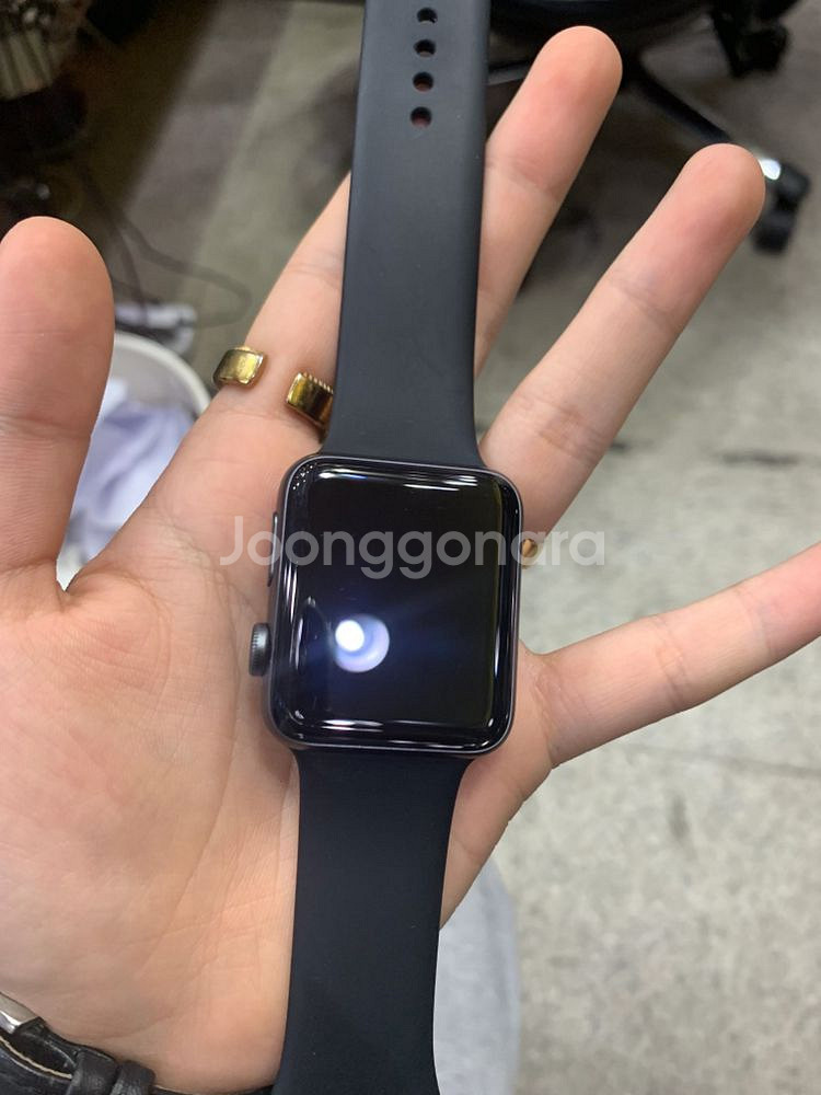 애플워치3 42mm GPS+셀룰러 스그 28만판매--1