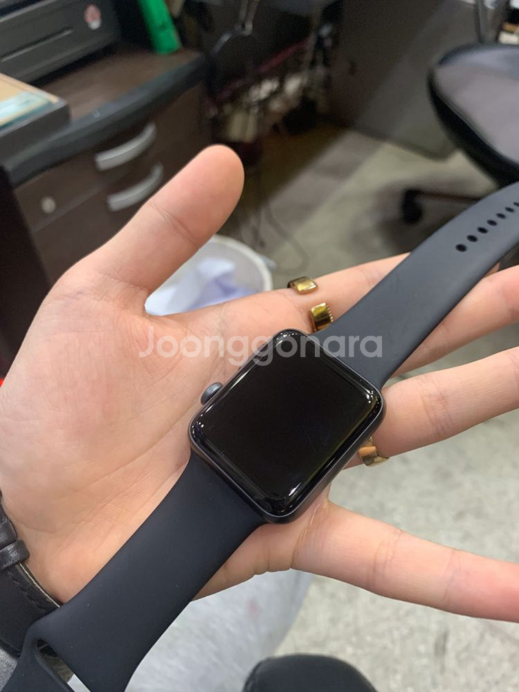애플워치3 42mm GPS+셀룰러 스그 28만판매--2