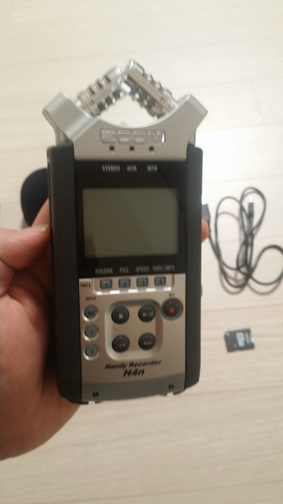 zoom h4n 핸디레코더 + 64gb 메모리칩--1