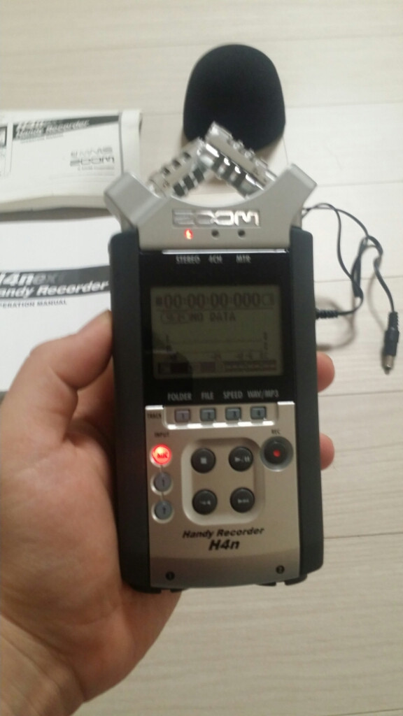 zoom h4n 핸디레코더 + 64gb 메모리칩--2