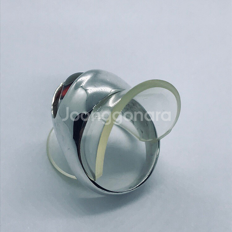 안구반지 빨간안구 14mm 스털링 925실버--7