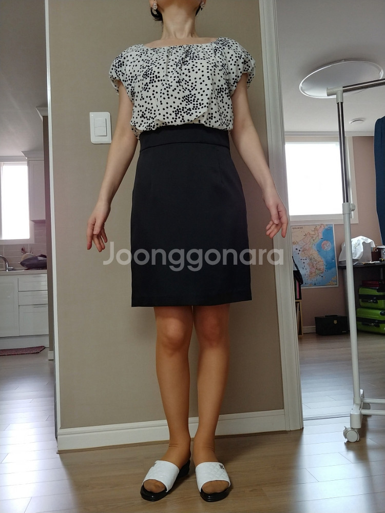 케네스,라인 정장원피스(55사이즈) 판매합니다--1