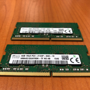 하이닉스 노트북 램 4gb ddr4 pc4-2133p