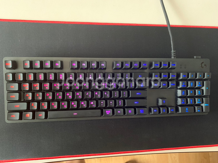 로지텍 G512 리니어축 RGB 키보드--1