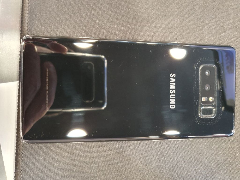 갤럭시 노트8 블랙 액정교체 A급 팝니다. 서산직거래--1