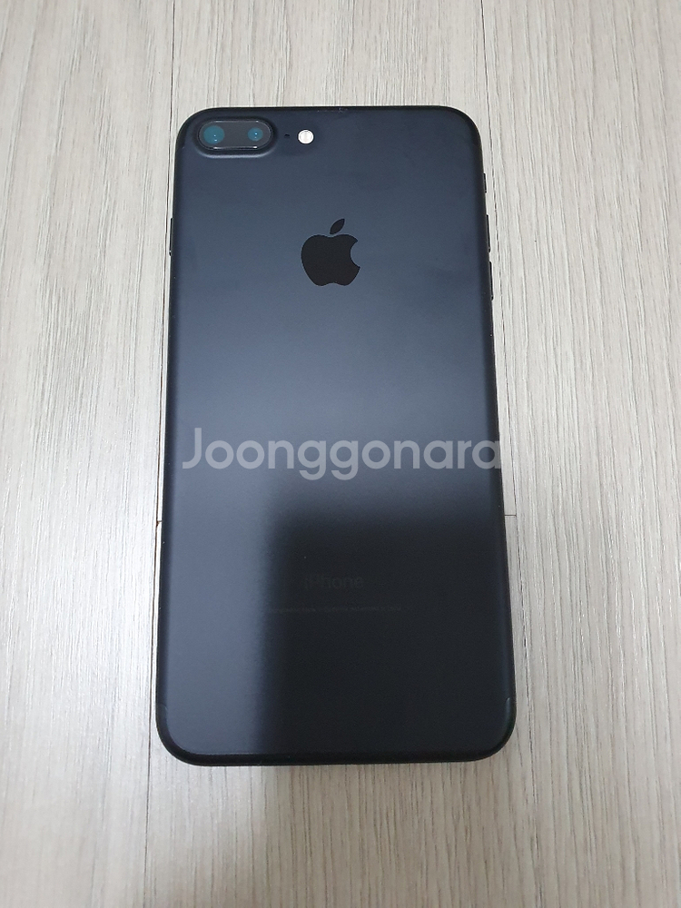 아이폰7+ 128GB 매트블랙--1