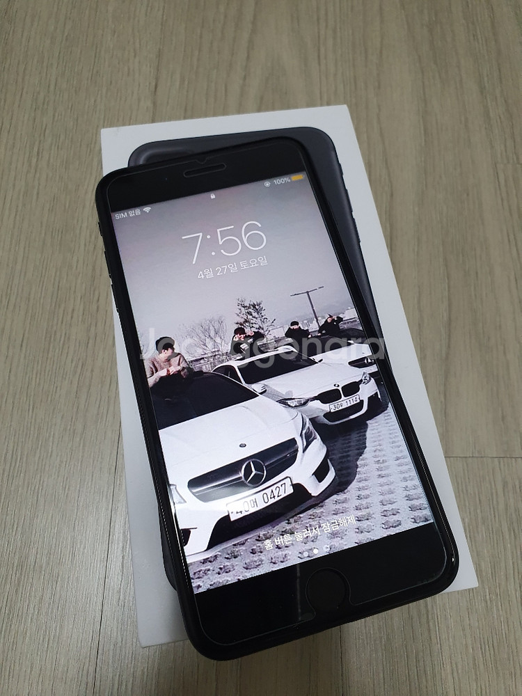 아이폰7+ 128GB 매트블랙--2
