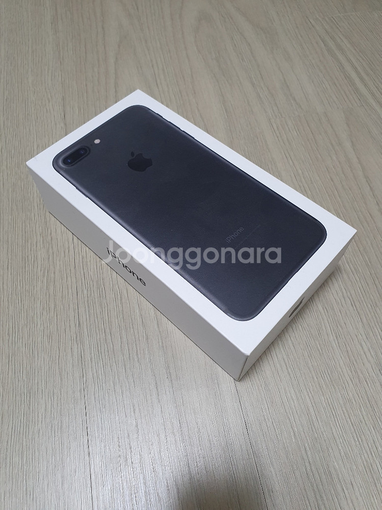 아이폰7+ 128GB 매트블랙--3