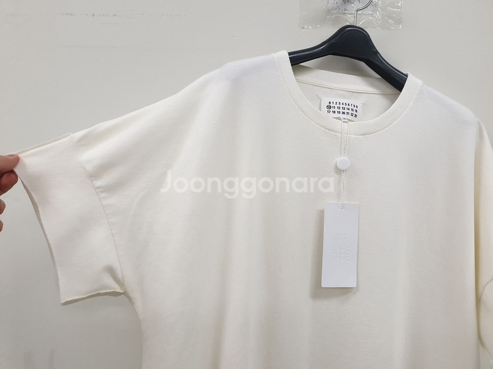Maison Margiela 마르지엘라 오버핏 반팔티--1