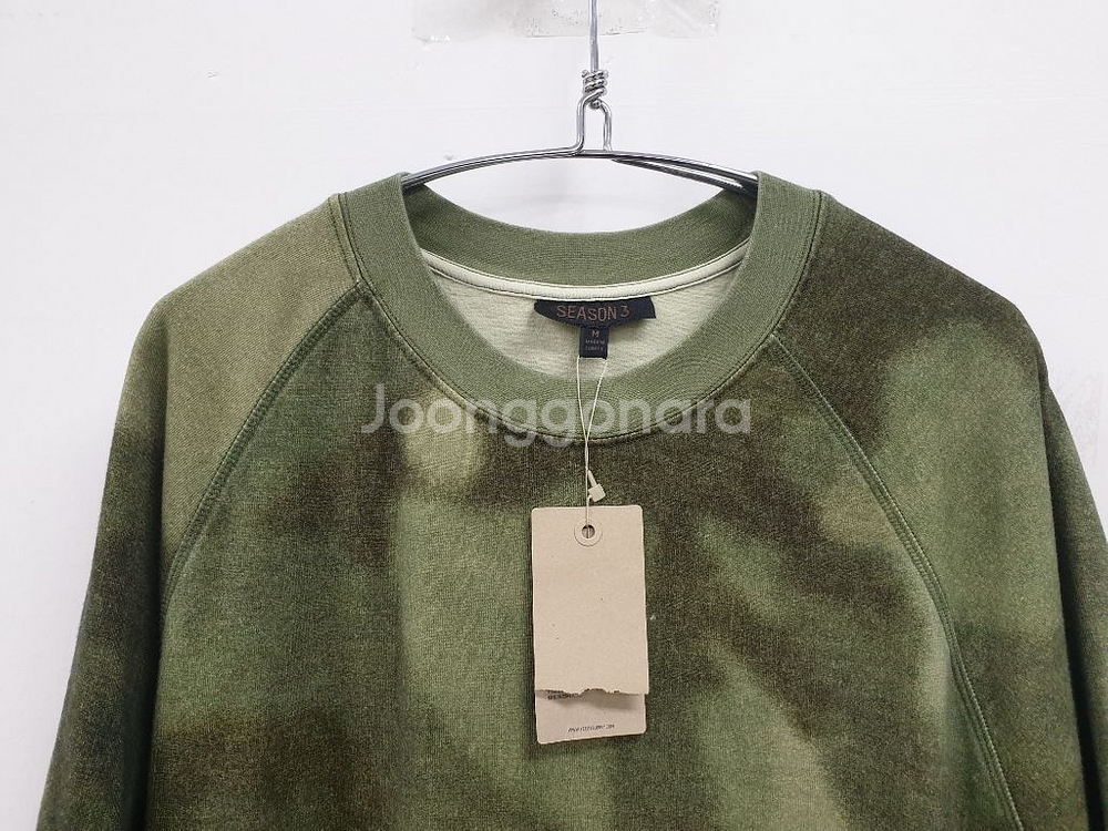 Yeezy season3 이지 카모 오버핏 반팔티 M--2