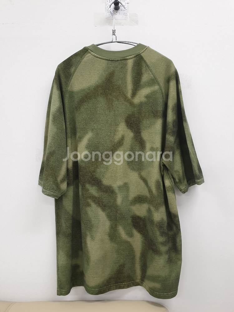 Yeezy season3 이지 카모 오버핏 반팔티 M--4