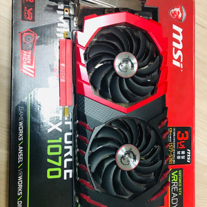 MSI GTX1070 GAMING X 트윈프로져6 판매