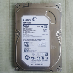 시게이트/3.5"/1TB/7200RPM/SATA/무배드