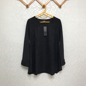 [새상품] 뽀글이 임부복 임산부 라운드넥 블랙 티셔츠