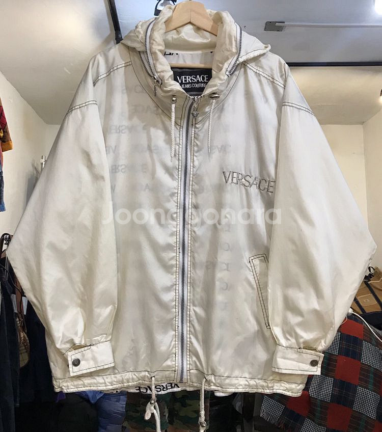 Versace(베르사체)90’s 진스뀌띠르 스펠아웃자켓--2