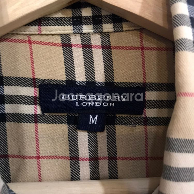 Burberry(버버리)정품 90’s 노바체크 패턴셔츠--2