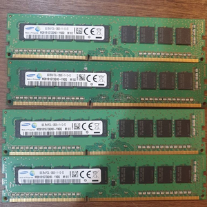 8GB 2Rx8 PC3L 12800E 서버용 RAM