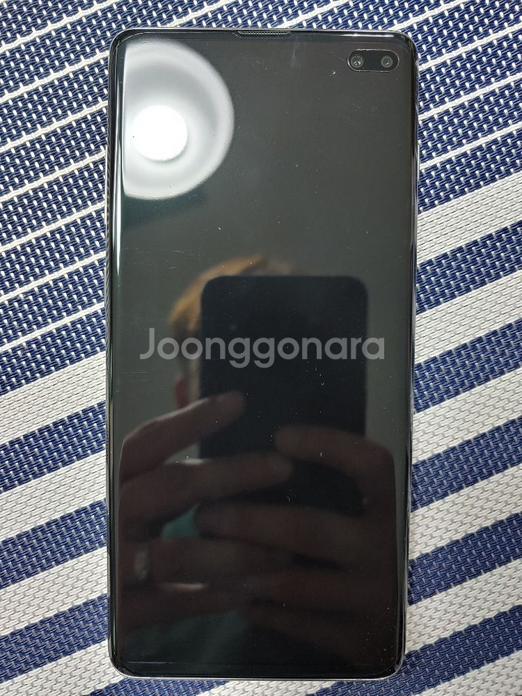 G975 갤럭시S10+ 128기가 블랙 팝니다--1