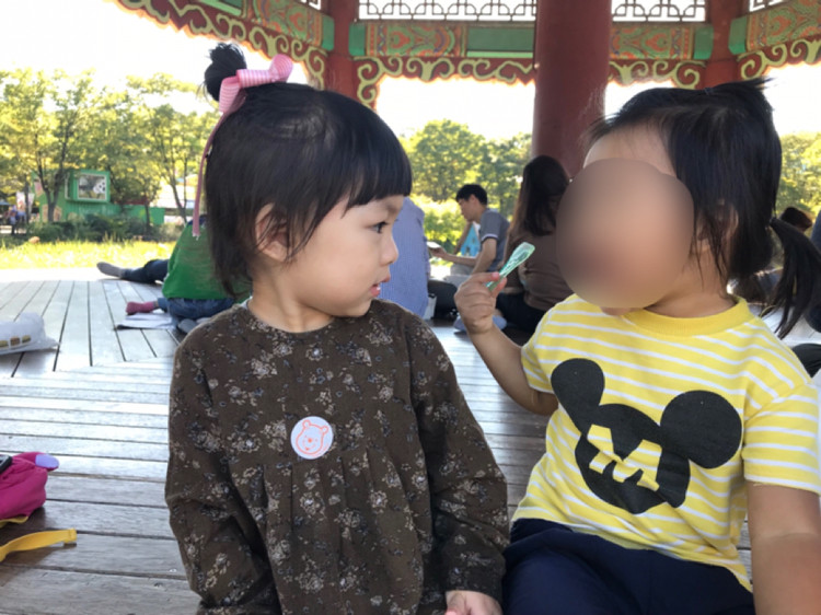 아기원피스 2장 여름원피스 아동복 유아원피스 밍크뮤--4