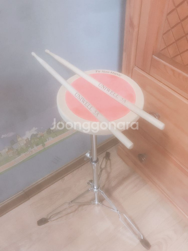 (유한 뮤직) 연습용 드럼패드--0