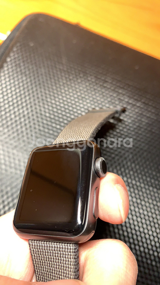 애플워치 2세대 38mm 스페이스 그래이--8