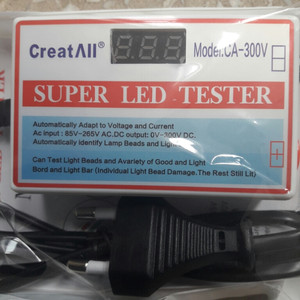 슈퍼 LED 만능 테스터기 0에서 300 볼트